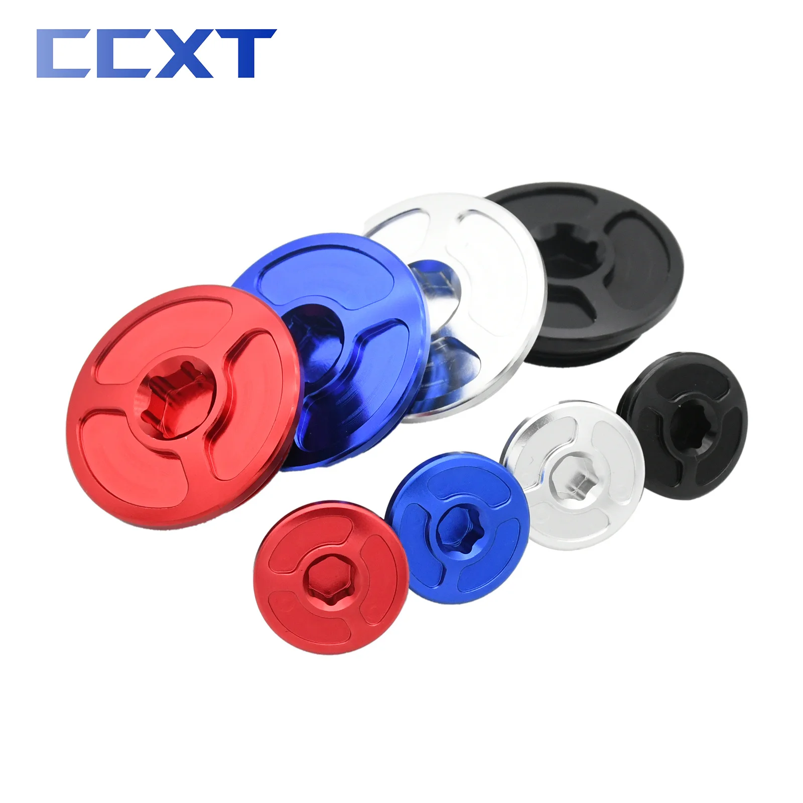 Motorcycle CNC Engine Timing Oli Filter Plugs Screw Bolts Set For Honda XR650L CRF1000L CRF250R CRF250L CRF450R CRF450X CRF230F