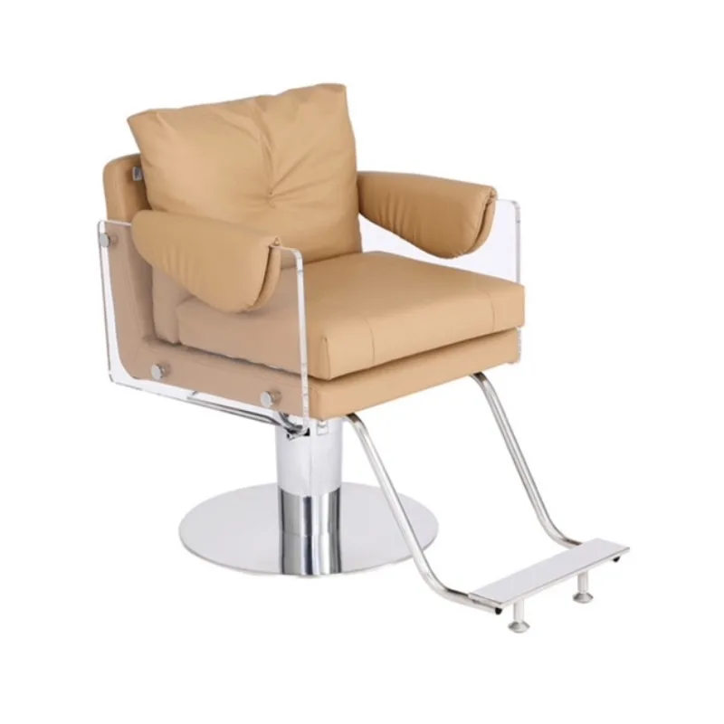 Nordic Salon Chair Display Barbershop Fashionable Luxury Salon Chair Professional Swivel Design Silla De Barbero Hair Furniture