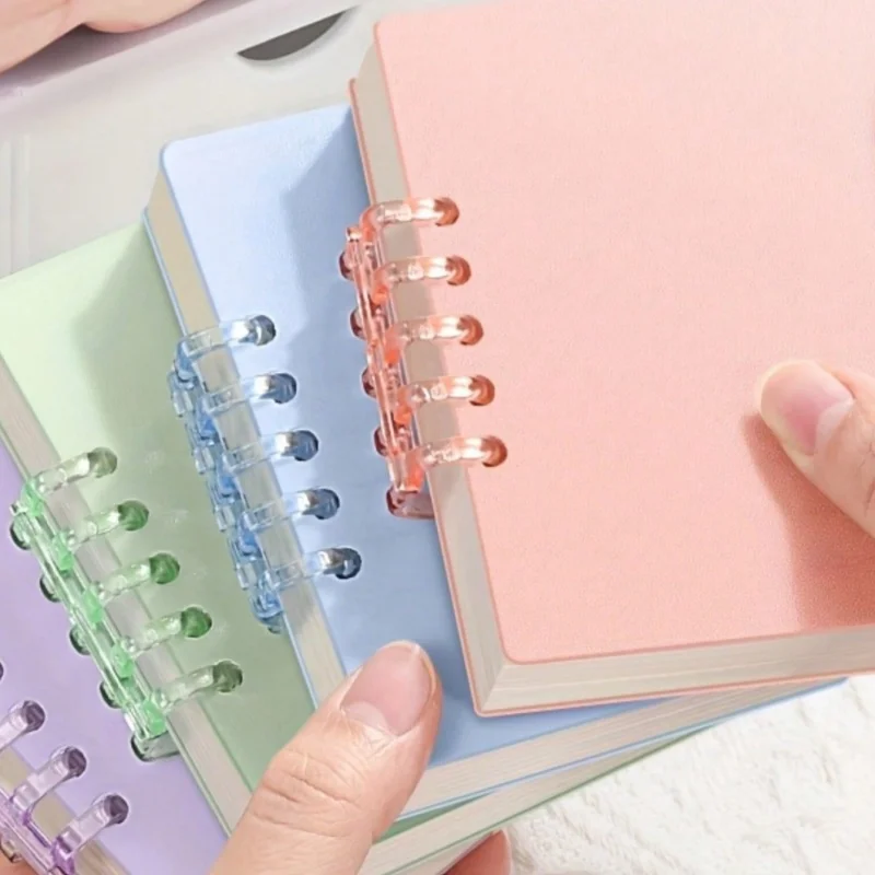 قطعة واحدة من دفتر الجيب المحمول، دفتر Morandi الصغير، دفتر ملاحظات محمول ذو أوراق فضفاضة مع مظهر عالي