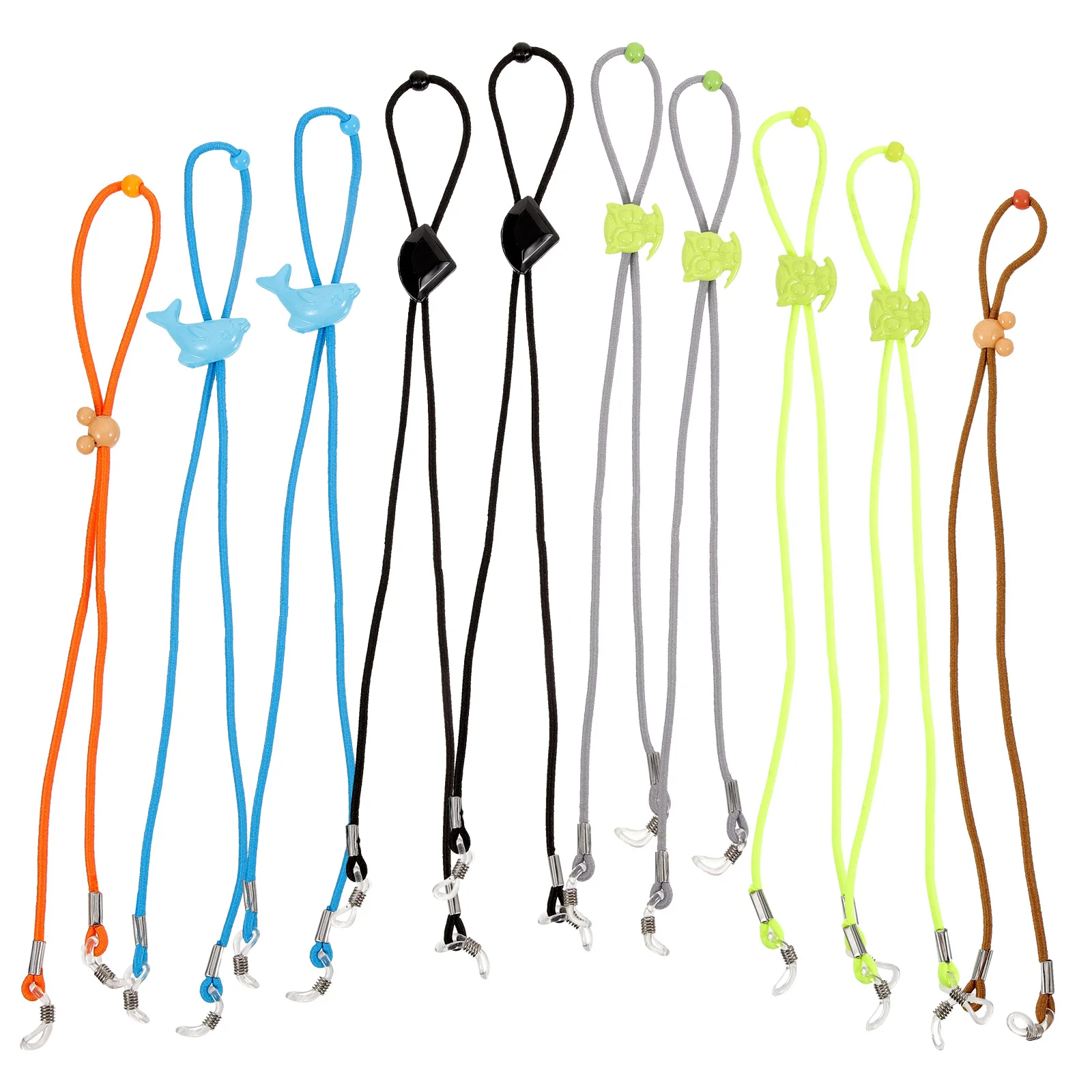 

Chain Glasses Rope Eyeglass Adjustable Eyeglasses Retainer Nylon Stretch Sports Holder Student