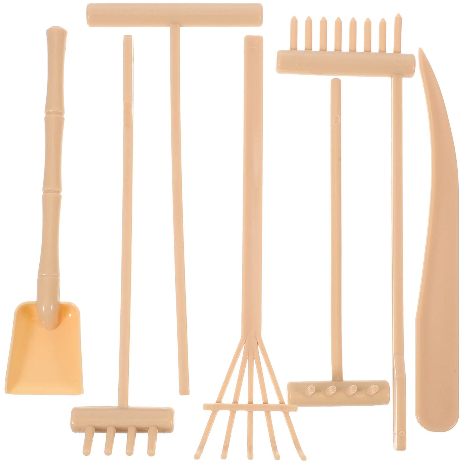 

Mini Zen Garden Rake Set Plastic Tools Create Lines Waves Flowers Circles Decorative Tea House Room Bookshelf Gift Friends