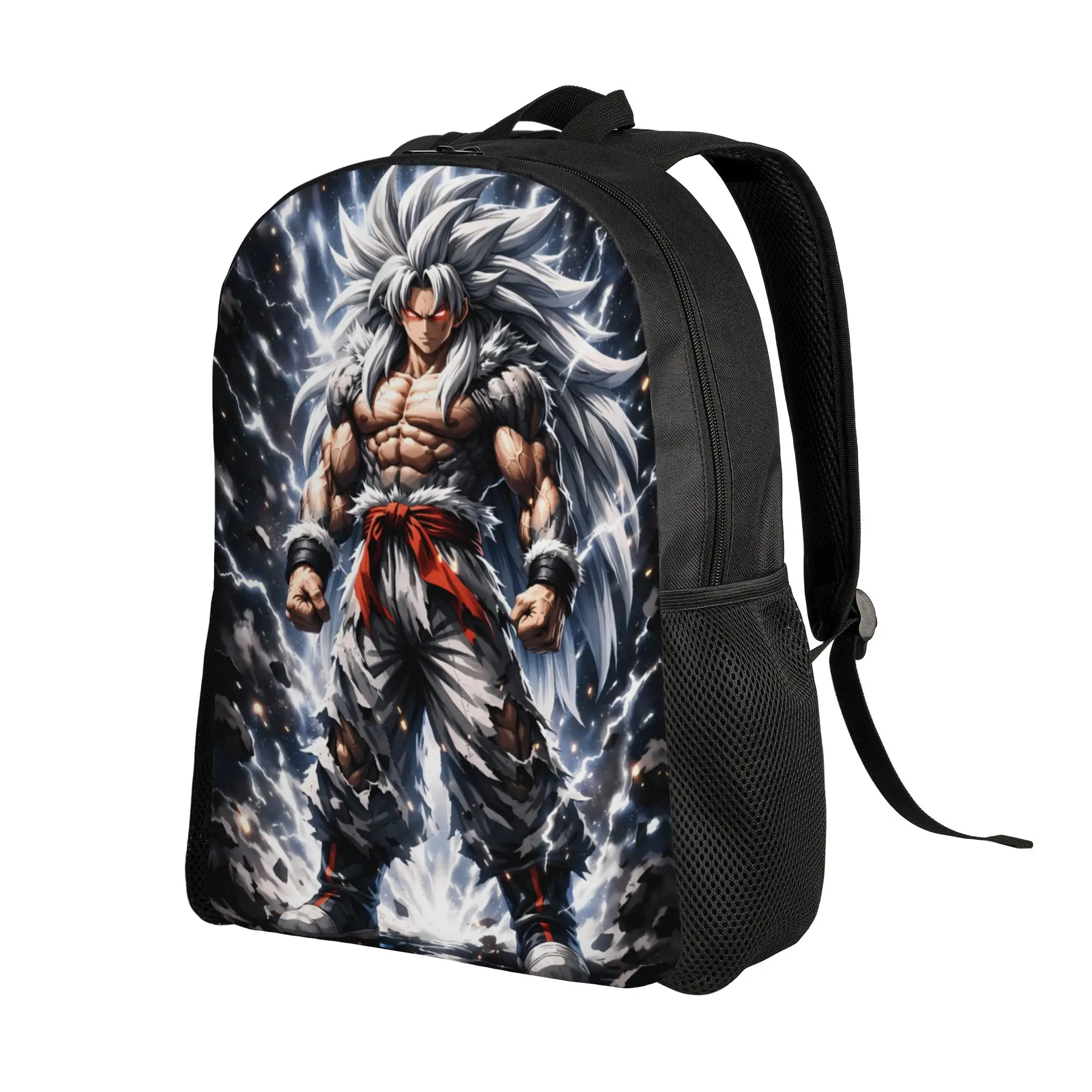 Dragons Ball Anime Song Goku Backpack Male  Durable Backpacks Polyester Kawaii High School Bags Travel Back To School Rucksack