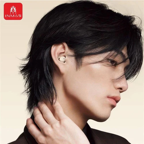 Imagen 2 del producto INMAS-auriculares inalámbricos Q26s con Bluetooth, intrauditivos, impermeables, TWS, Mini auriculares invisibles, HIFI estéreo, deportivos
