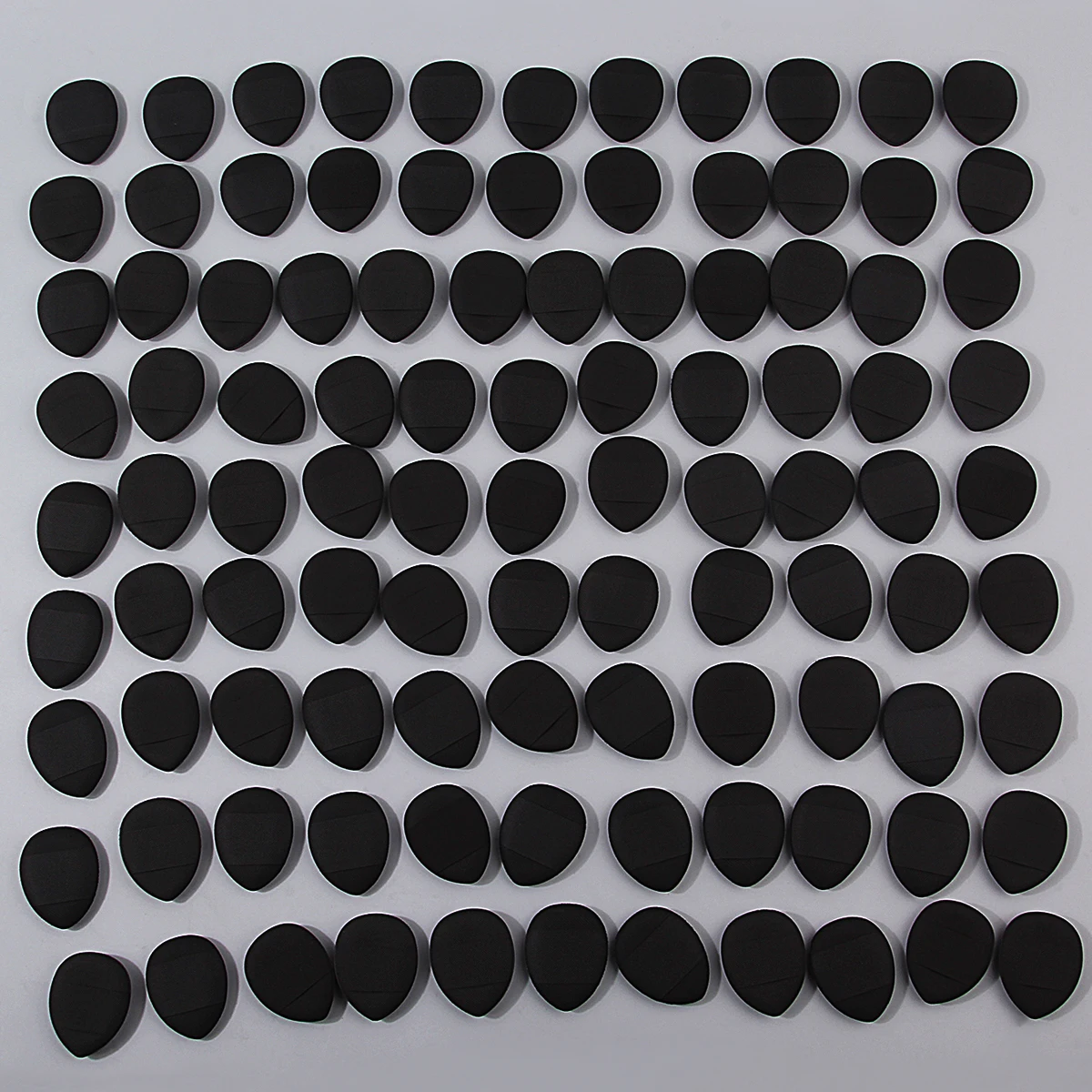 20/50/100PCS mini soffio di cipria per pollice per trucco, soffio di cipria correttore morbido per la punta delle dita, senza incollaggio della polvere, strumento per il trucco facile da usare