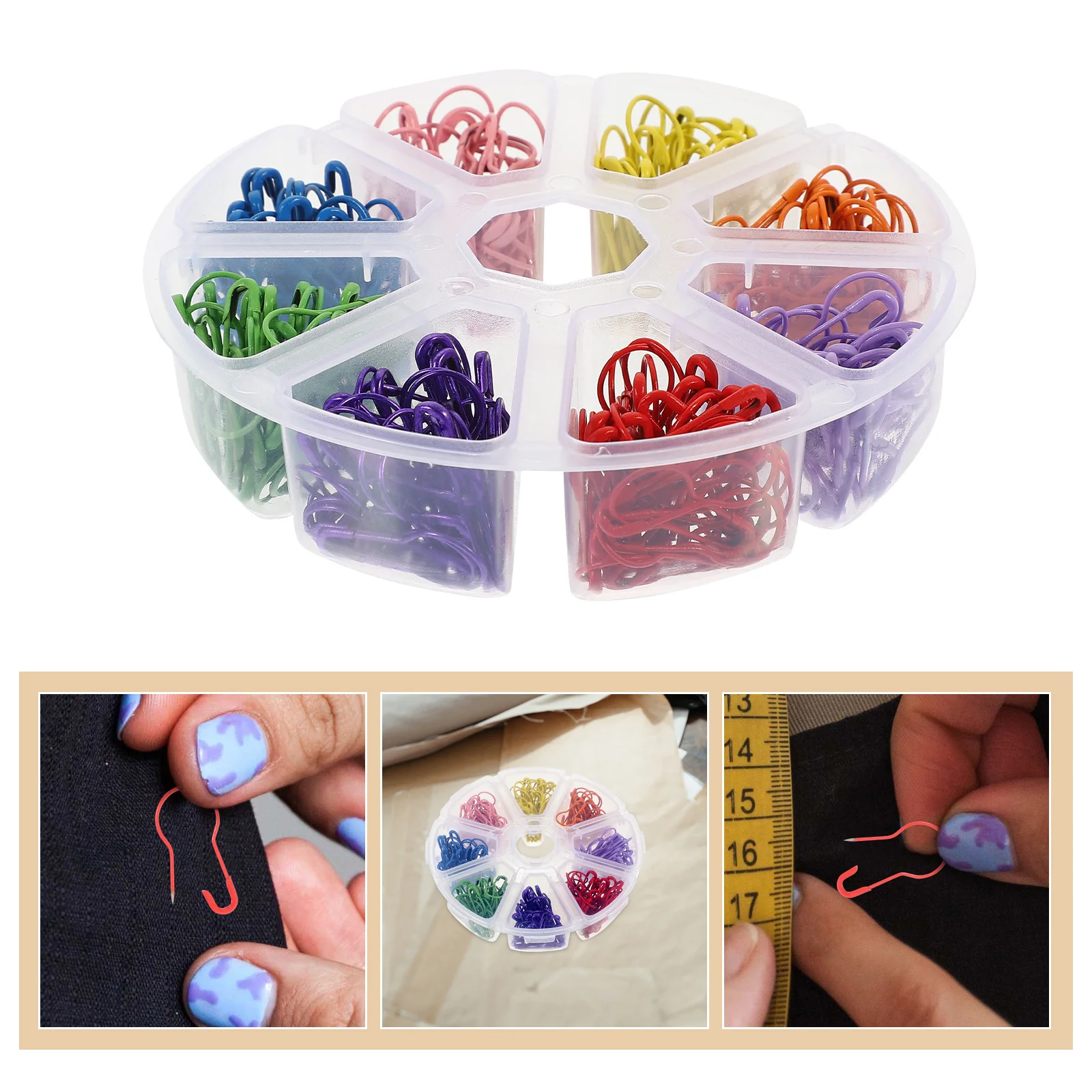 

320pcs Gourd Metal Bulb For Clothes Pins For Clothing Tag Fixing Diy Craft Making Sewing Accessories Small Pins