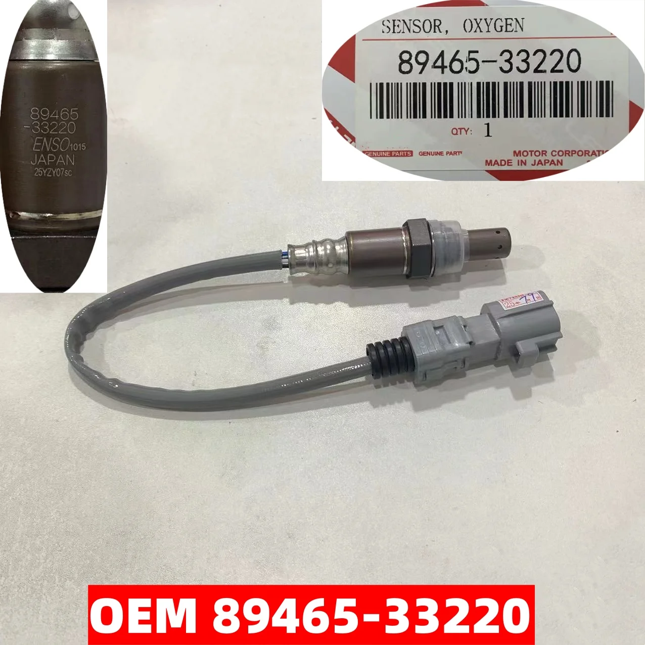 

89465-33220 New For Toyota Camry Sienna Highlander 2.4L Scion TC Lexus LS460 oxygen sensor