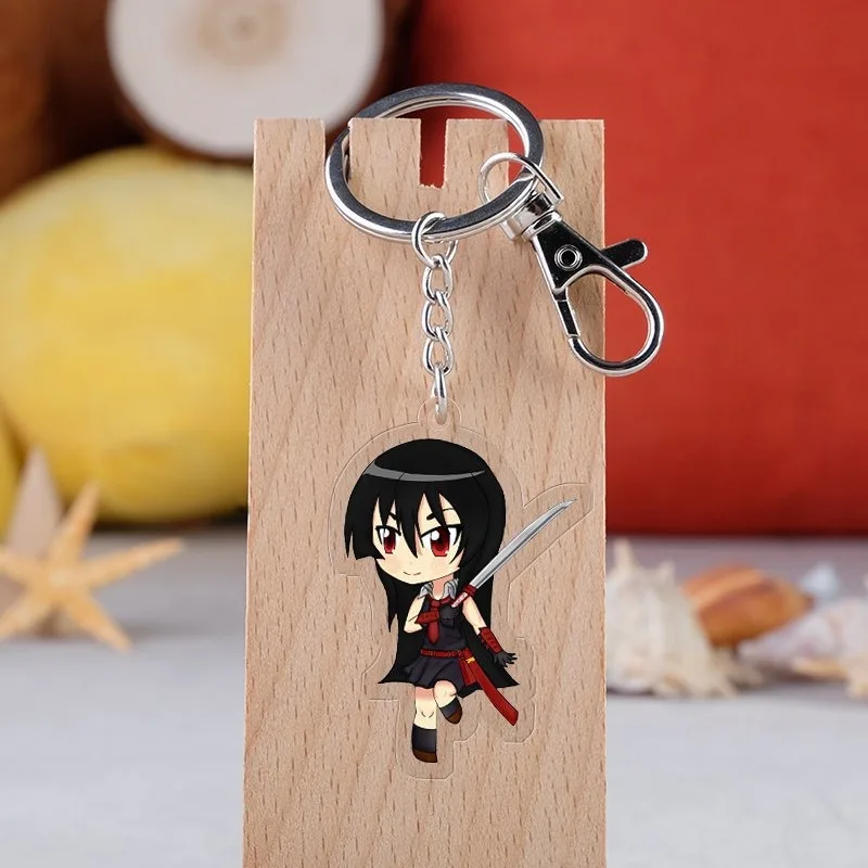 Tatsumi Akane Cornelia Nahash Bonnie Popular Anime Two-dimensional Peripheral Transparent Acrylic Keychain Backpack Pendant