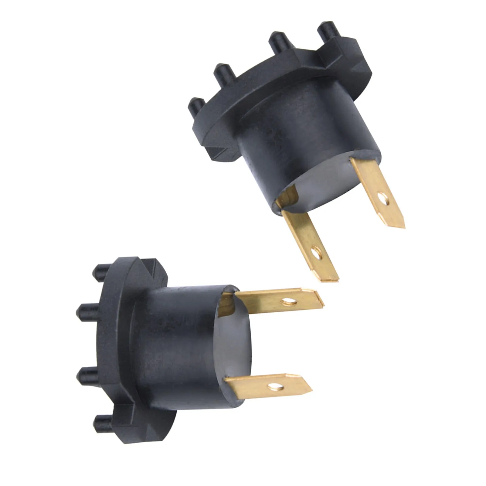 A Pair of Headlight Bulb Sockets Compatible with 3/5-Inch B28V510A3 SI-A0019 Bulb Adapters