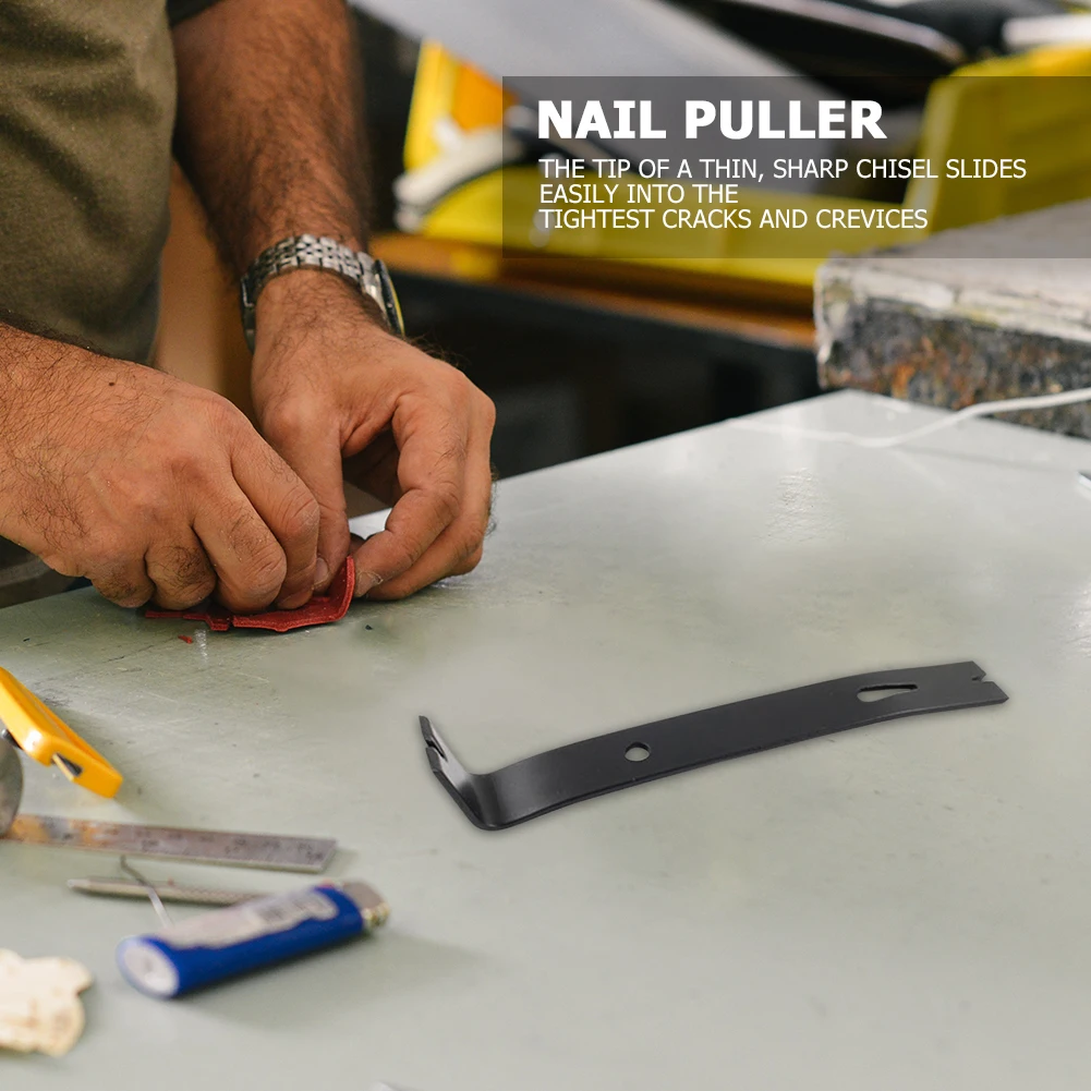 Multifunctional Nail Puller Woodworking Nail Remover Special Open Wooden Box Tool Pry Bar Steel Nail Puller Crowbar Prybar