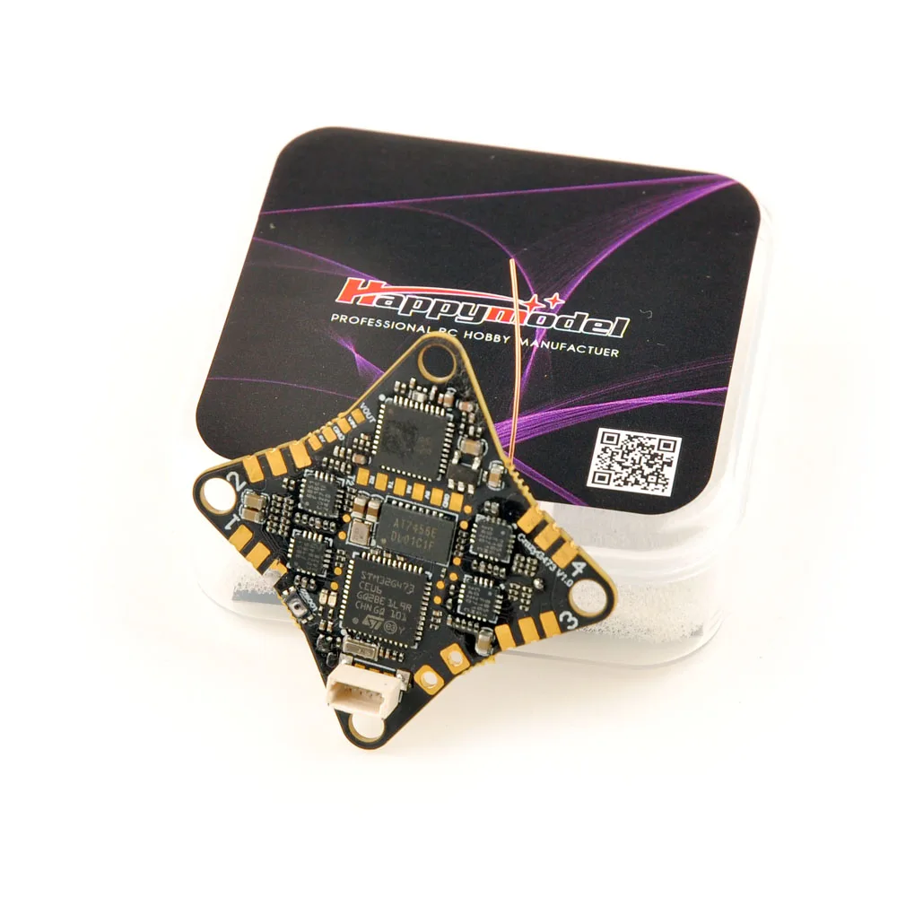 happymodel CrazyG473 V1.0 AIO 5-IN-1 flight controller Built-in UART ELRS and 5.8G openvtx For 65mm 1s Micro FPV whoops