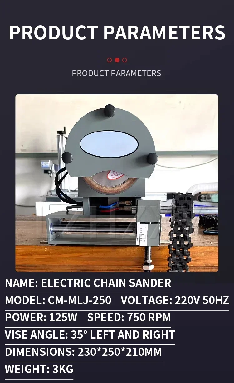 Multifunctional Chain Sharpening Machine Square Hole Grinding Machine Chain Grin