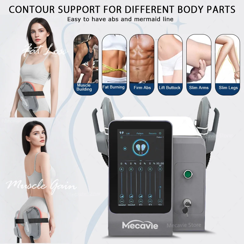 

EMSLIM Ultimate 6500W Body Device HIEMT Technology Fat Burning Weight Loss Butt Lifting Thighs Shaping Muscle Building Safe