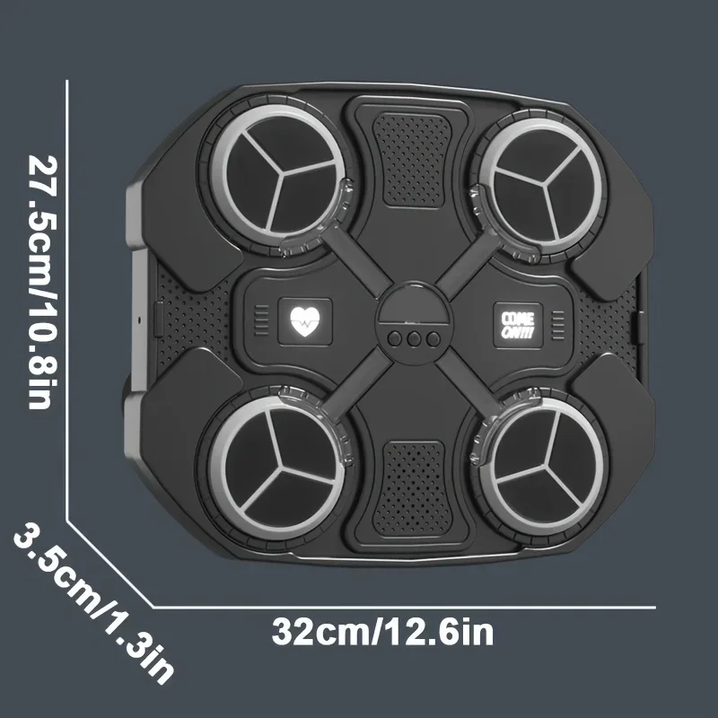 آلة الملاكمة اللاسلكية للموسيقى الذكية للأطفال، تمرين صحي، تشكيل الجسم، الترفيه المنزلي، الملاكمة، الهدف، الضغط