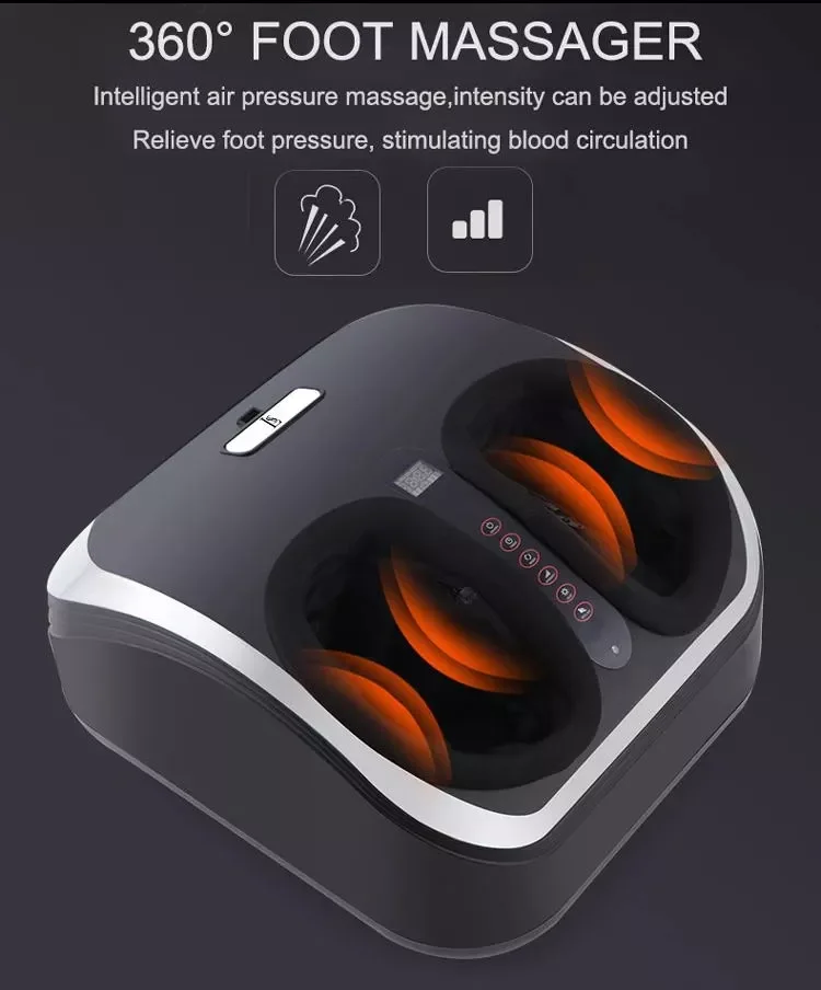 آلة تدليك الكعب بالأشعة تحت الحمراء 2024 مع أداة تدليك القدم للعلاج الطبيعي