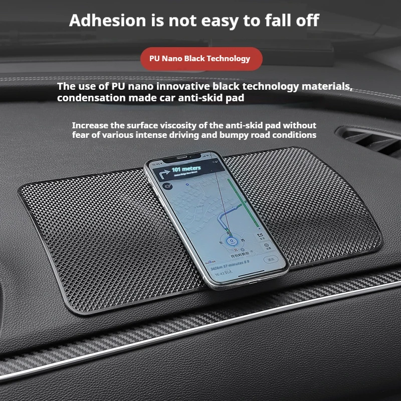 Car Non Slip Mat Sticky Anti Slip PVC Pads Heat Resistant Car Dashboard Phone Sunglasses Holder Car Styling Lnterior