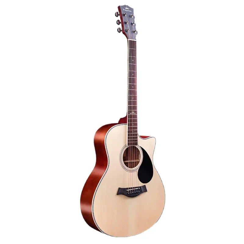 Guitarra Acústica Karma A1c, Guitarra Acústica de Alta Gama para Principiantes, para Niñas y Niños