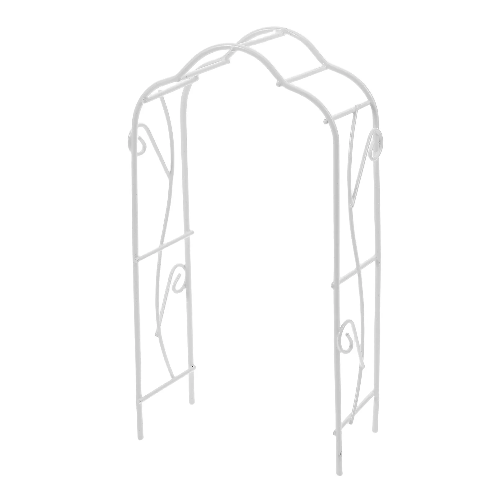 미니 웨딩 아치 철제 공예 아치 장식 인형집 정원 요정 장면 미니어처 풍경 장식 인형집 아치 배경