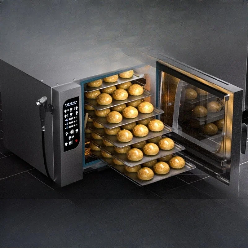 

Commercial Kitchen Equipment Large Electric Hot Stove Oven for Q 60,000 Steam Oven with Automatic Cleaning Machine