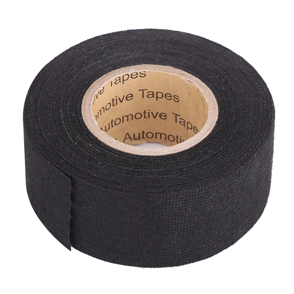 MultiPurpose Car Self Adhesive Anti Squeak Rattle Felt Automotive Wiring Harness Tape 19mm X15m