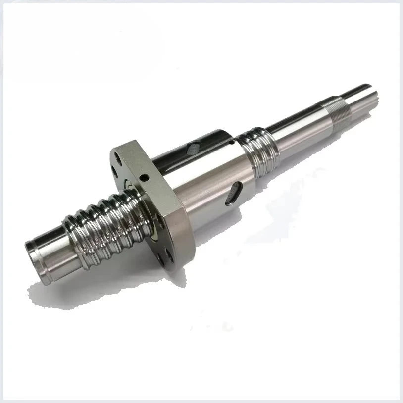 

3040 SFU6310 Heavy Load CNC Z Axis Ball Screw Steel Material with Bearing Nut Engine Core Components C7 Precision New Condition