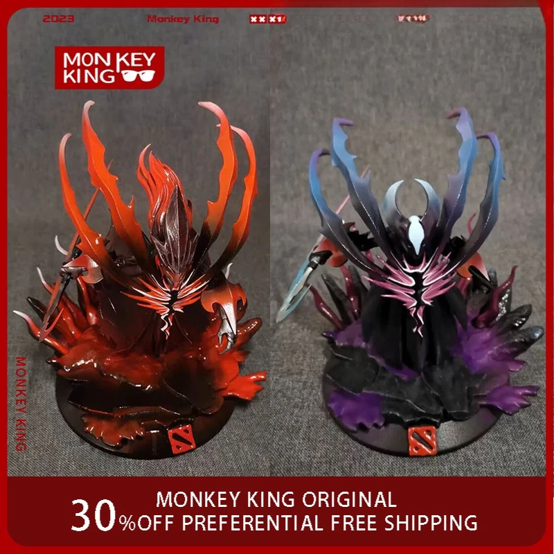 

20 см DOTA2 фигурка Spectre ручная работа на заказ аниме Коллекционная модель украшения для рабочего стола из смолы праздничные подарки детские игрушки