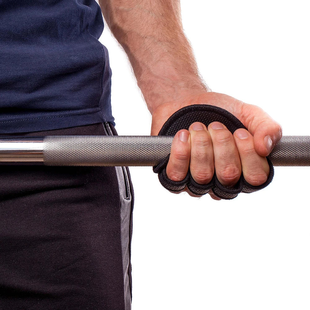 Almohadillas de agarre de neopreno Empuñaduras de levantamiento Gimnasio Guantes de entrenamiento Levantamiento de pesas Calistenia Levantamiento de pesas Fitness Deportes Protector de manos