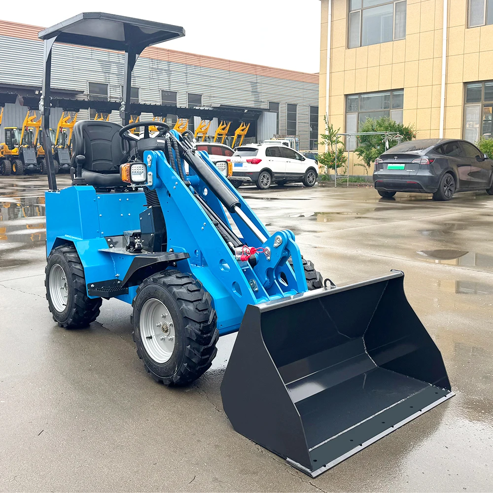 Mini Wheel Loader Compact Dies - Heavy Equipment Landscaping ulasan dan harga
