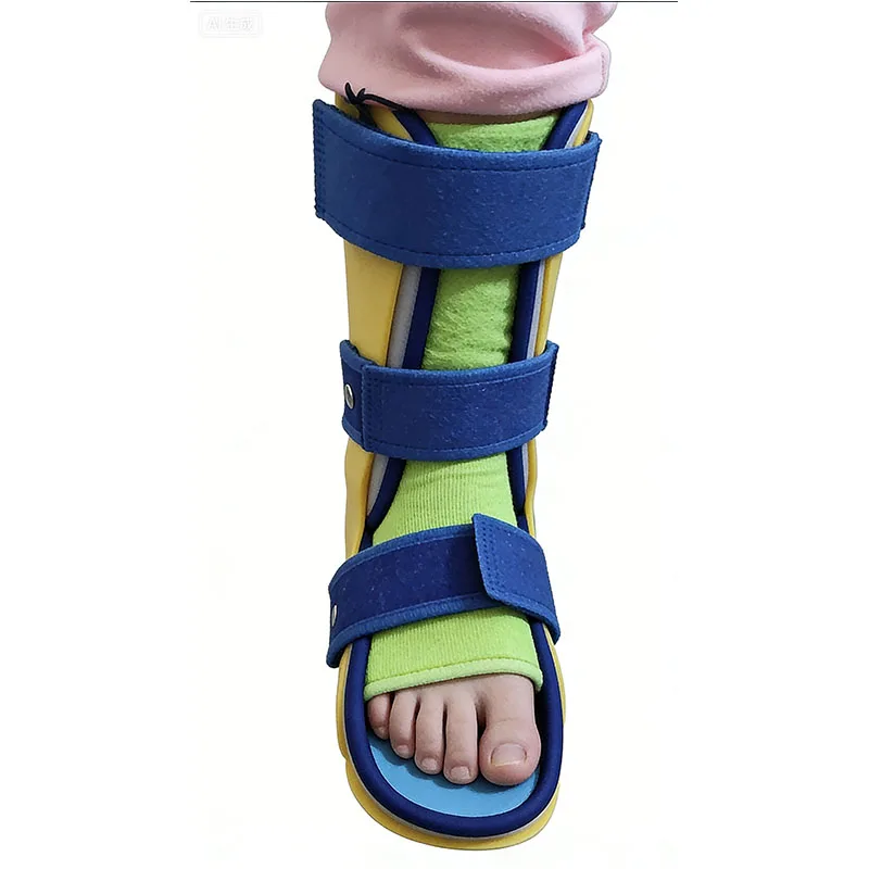 

Пара детских ортопедических ортезов для голеностопа (AFO) с мягким вкладышем – для реабилитации переломов голеностопа и нижних конечностей