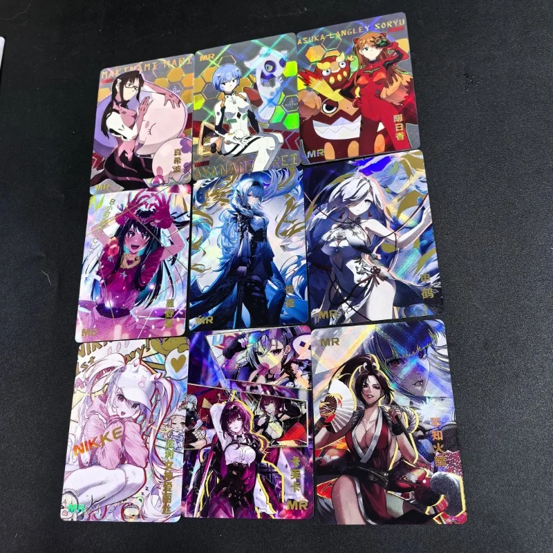 DIY Goddess Honey 1-2th Mr Collection Card Elaina Nakano Miku Hoshino Ai Kafka Anime Cartoon Character Series Flash Card Gifts