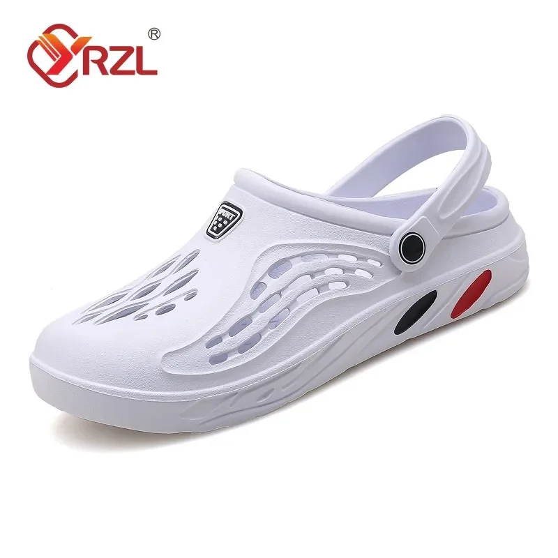 YRZL Sandals Unisex Soft Non-slip Wear-resistant Casual Mens Sandals Comfortable High Quality Beach Shoes Outdoor Slippers Men