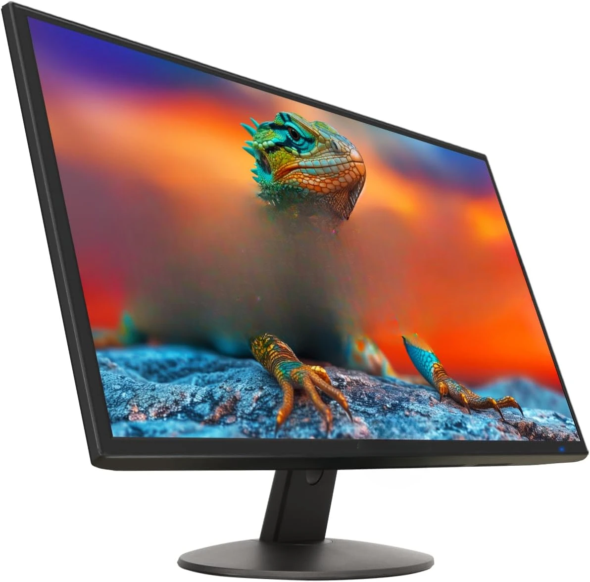 22 inch 75Hz 1080P LED Monitor 99% sRGB HDMI X2 VGA Build-In Speakers, Machine Black (E225W-19203R series)