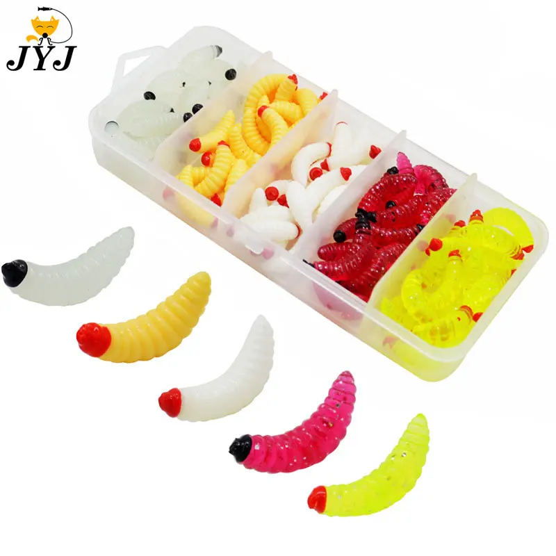 

Приманка рыболовная JYJ box посылка 50 шт., 100 шт., 2 см, 0,4 г