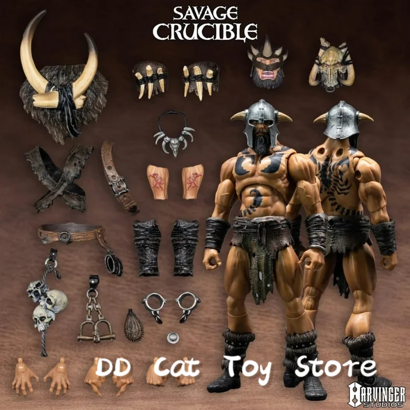 

В наличии, оригинальный 1/12 Savage Crucible 2025 WF, выставка, ограниченная серия, лаконы Unchained Deluxe Set, экшн-фигурка, модель игрушки