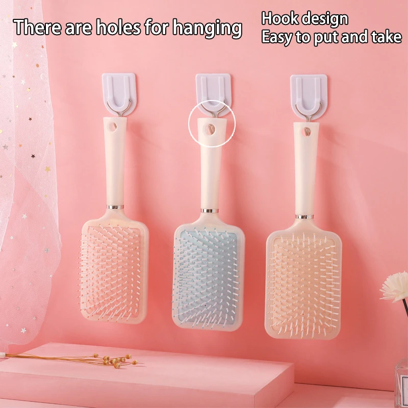 Fluffy Curling Air Cushion Comb Anti Static Massage Hair Brush Curly Detangle Hair Brush Women Hairdressing Hair Styling Comb