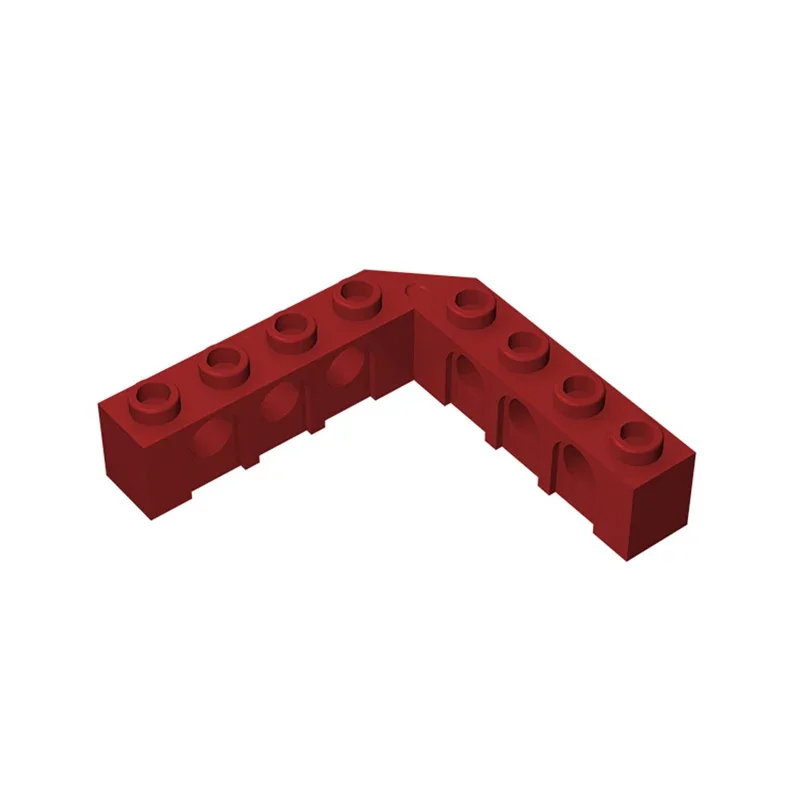 Gobricks 1PC 32555 28973 Technic Brick 5 x 5 Right Angle Parts 1 x 4 - 1 x 4 MOC Assembles Particles Buliding Block Solid Color