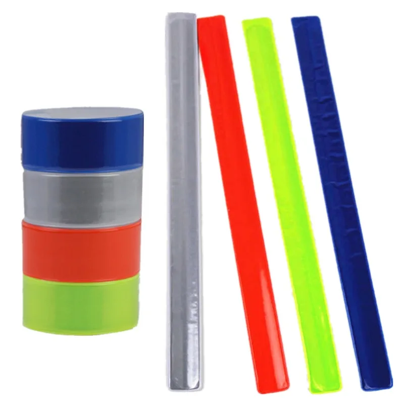 

1pc Reflective Strap Leg Arm Reflective Band for Night Cycling Roadway Safety Warning Glow in The Dark Tape Reflectante Light