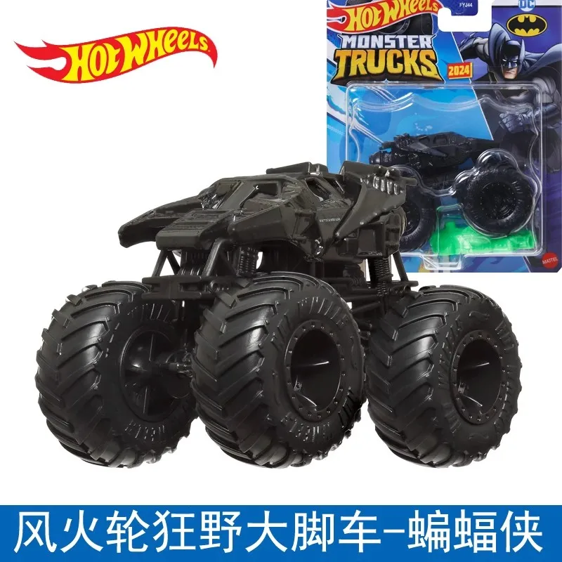 Genuine Hot Wheels Crushed Car Monster Trucks Boys Toys 1:64 Diecast Mega Wrex Barbie Beast Bashers Crash Legends Birthday Gift