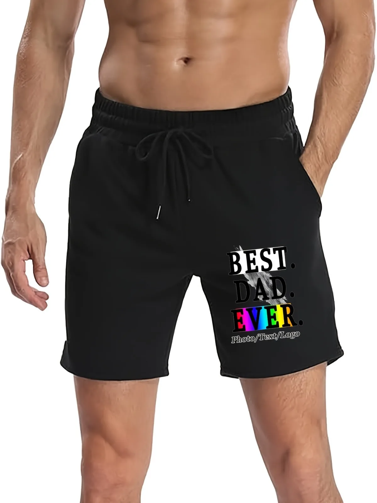 

Мужские повседневные легкие шорты подходят для подарков для папы на каждый день и особых случаев носят летнюю одежду, шорты для мужчин