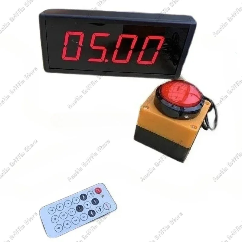 Suitable For Digital Display Competition Timer Countdown Stopwatch Counter 2.3 Inch 4-Digit Training Speech Timing Equipment