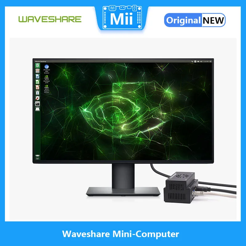 Waveshare Mini-Computer Based on Jetson Nano Module (NOT Included), Onboard Multiple Peripheral Interfaces