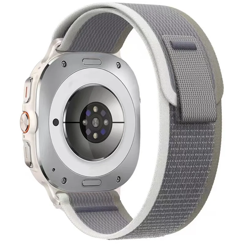 Wilddiameter pulseira de nylon com fivela, pulseira de relógio para Samsung Galaxy Watch 7 Ultra 47mm Watch8 Ultra2 47mm