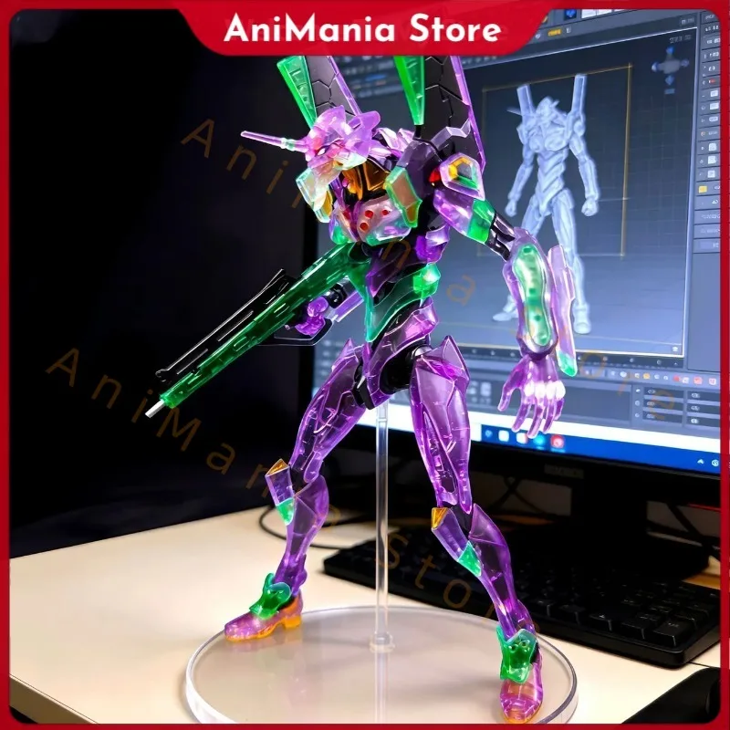 

Maigao RG Eva Unit-01 Прозрачная цветная версия Фигурка EVA01, аниме-фигурка, масштаб 1/144, набор для сборки, подарок на день рождения