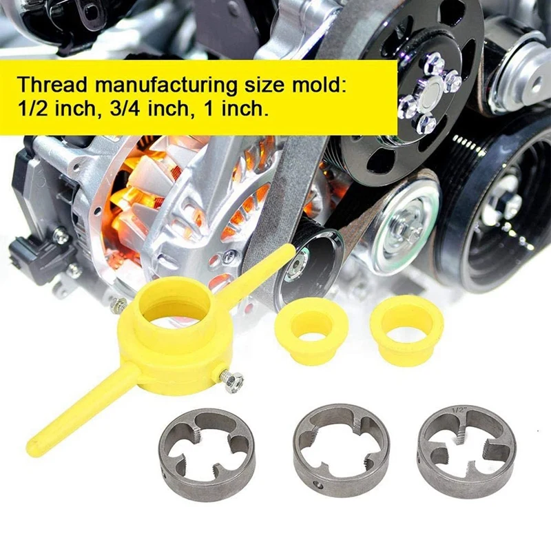 เครื่องตัดเชือกท่อพีวีซีเครื่องมือเกลียว