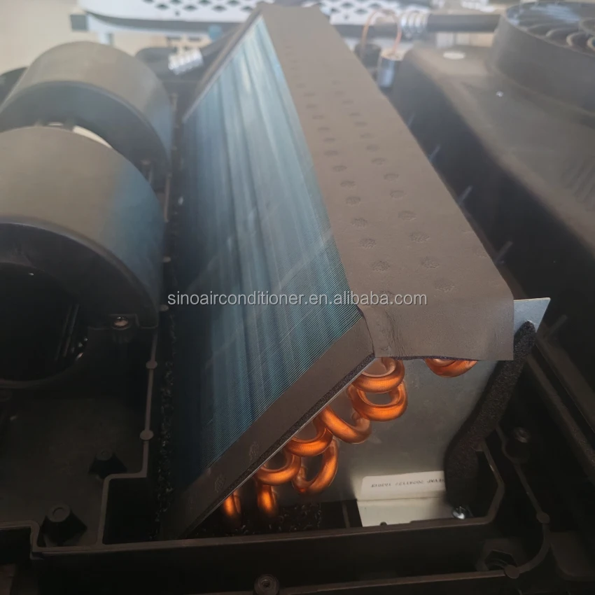 العربة 12 فولت 24 فولت المقصورة وقوف السيارات تكييف الهواء الكهربائية على السطح مكيف الهواء 12 فولت RV التيار المتناوب للشاحنة #5