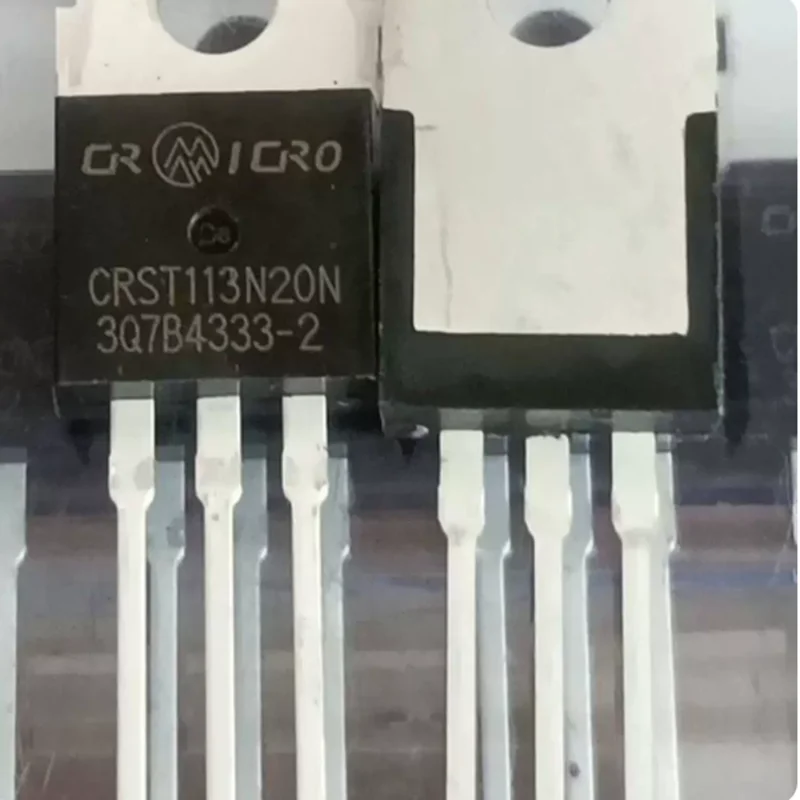 5PCS-20PCS CRST113N20N TO220 105A 200V N-channel enhancement-mode power MOSFET for mediumto high-voltage switching applications