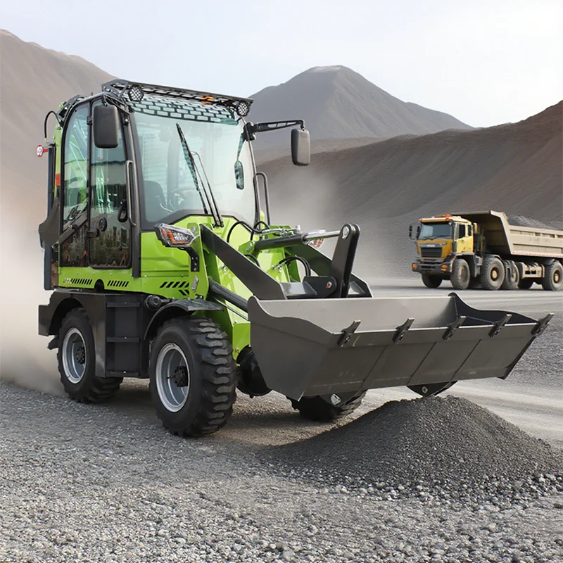 

China Wheel Mini 4x4 Backhoe Excavator Loader Cheap Small Front and Loader Multifunctional EPA Diesel Engine Backhoe Loaders