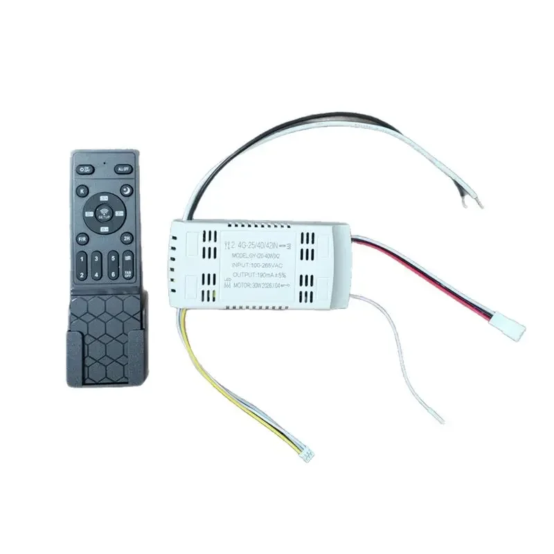 Replacement Remote Control For Invisible Fan Light With DC Inverter And Stepless Dimming Ceiling Fan Light Controller