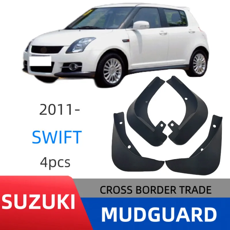 

Mudguards For 2011 Suzuki Swift Mud Flaps Mudflap Front Rear Fender Anti-splash Mudguards Guard Splash Car Accessories