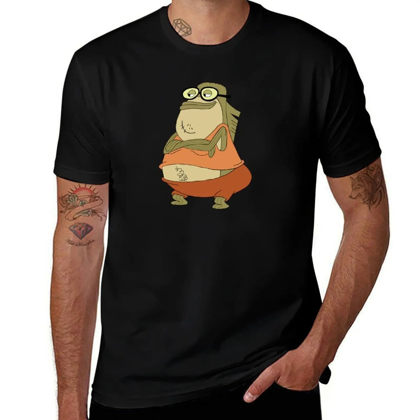 

Bubble Bass T-Shirt sweat summer tops plain mens workout shirts