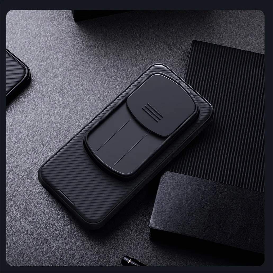 NILLKIN Etui CamShield Pro do Honor Magic 8 Pro, odporne na wstrząsy, antypoślizgowe, z osłoną prywatności i przesuwaną osłoną aparatu do Honor Magic8 Pro — zdjęcie produktu 6